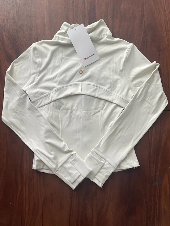 Lululemon Define Jacket + Align Leggings Set White Size 6 NWT - Picture 3 of 7